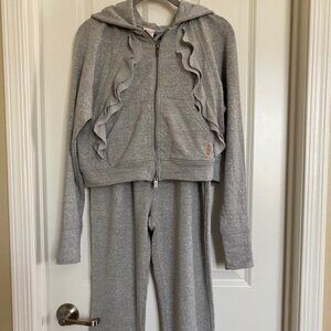 Free People Movement Technolinen Game Plan Jacket And Joggers Set Gray XS